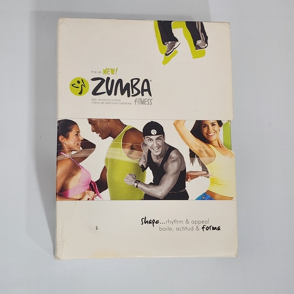 The ALL NEW ZUMBA Fitness Latin Workout 4 Disc DVD Box English/spanish - Picture 1 of 6